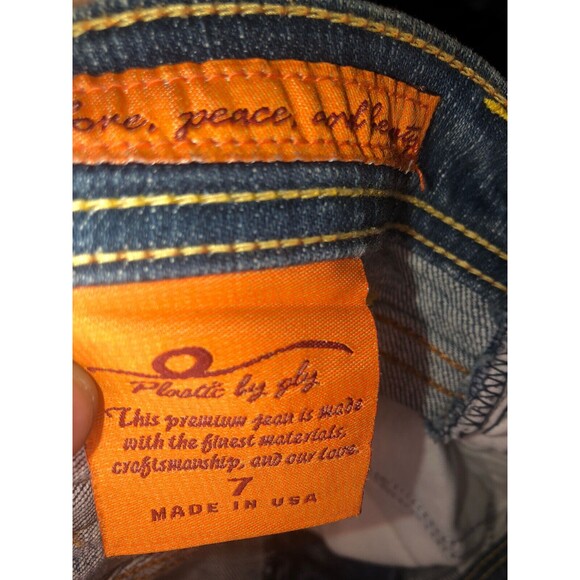 Plastic by Gly size 7 denim Brand New - Picture 4 of 5